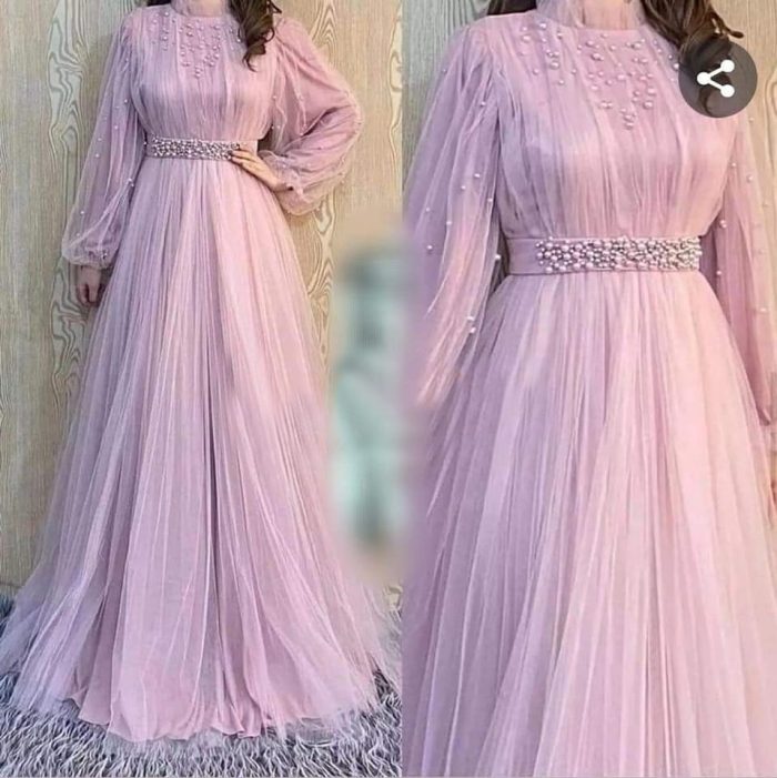 নেট পার্ল গাউন
